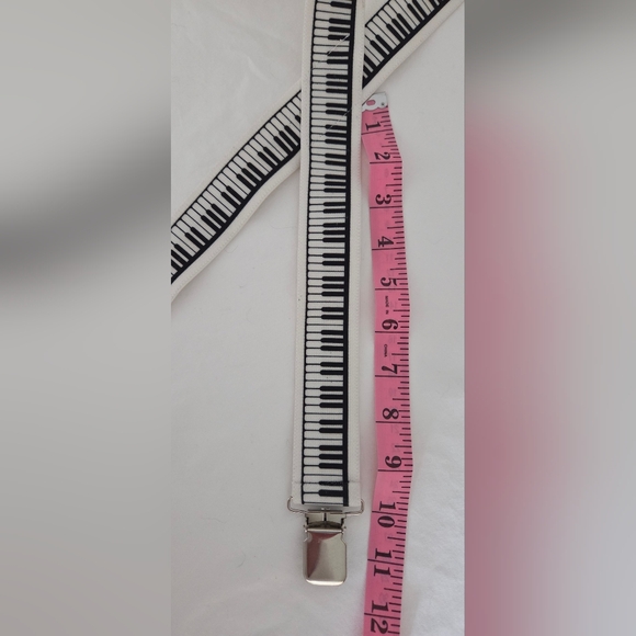 Piano Key Pattern Suspenders - Picture 7 of 8